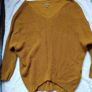 Mustard yellow sweater size M